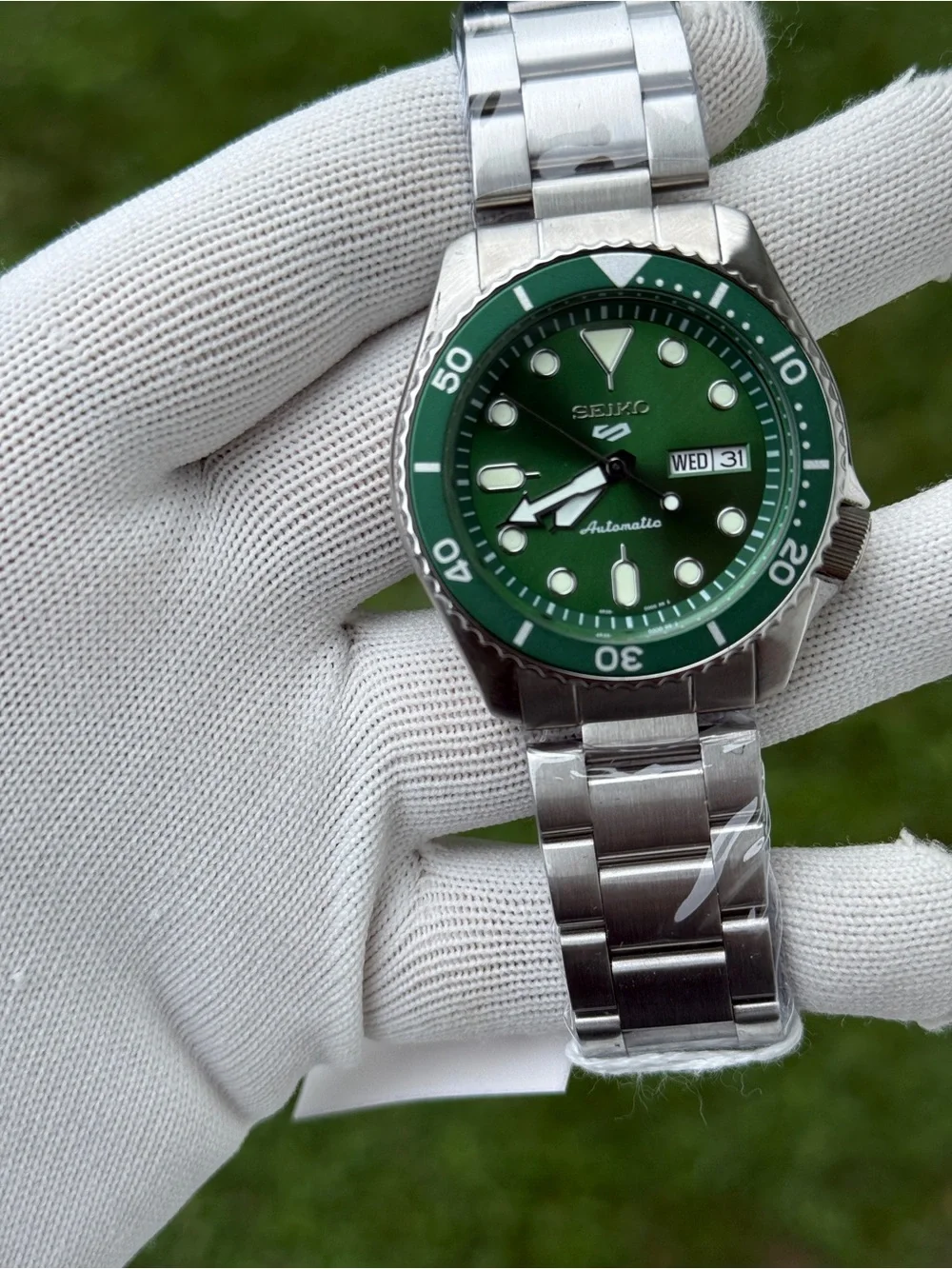 Seiko Men's Automatic 5 Sport Stainless Steel Bracelet Watch 42.5mm
